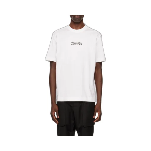 Z Zegna Logo-Printed Crewneck T-Shirt