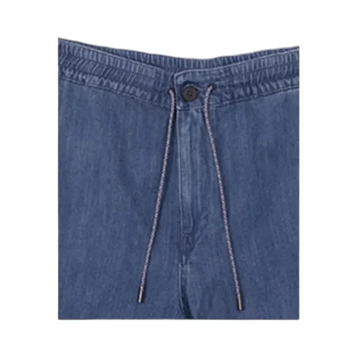 Straight Denim Shorts