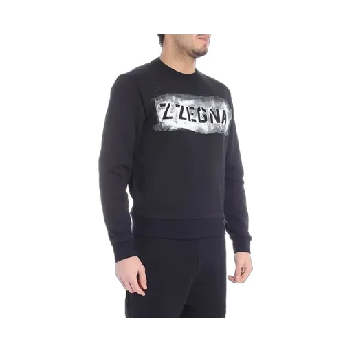 Logo Printed Long-Sleeved Sweater