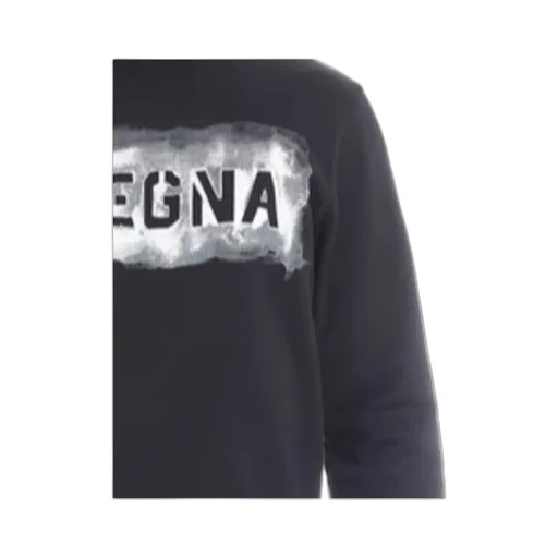 Logo Printed Long-Sleeved Sweater