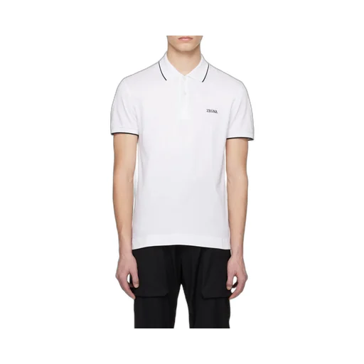Logo-Embroidered Short Sleeved Polo Shirt
