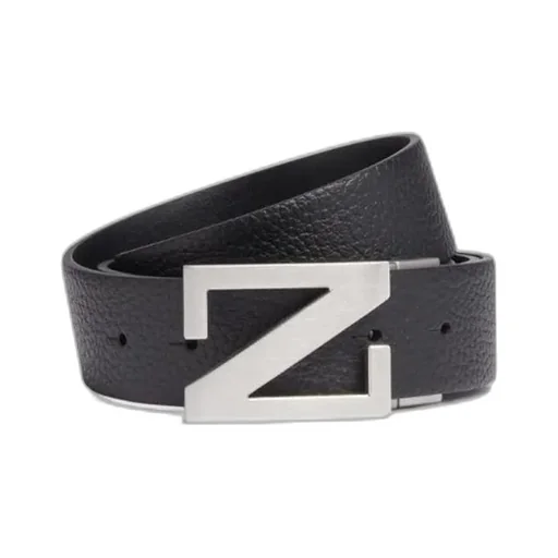 Logo Plaque Buckle Belt