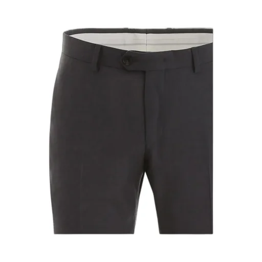 Dark Gray Logo Details Casual Pants