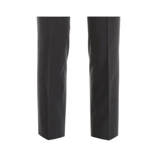 Dark Gray Logo Details Casual Pants