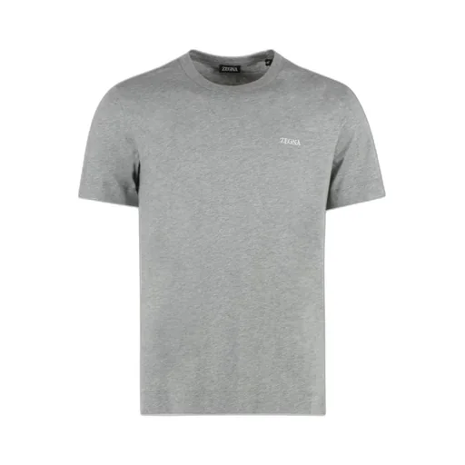 Logo Embroidered Crewneck T-Shirt