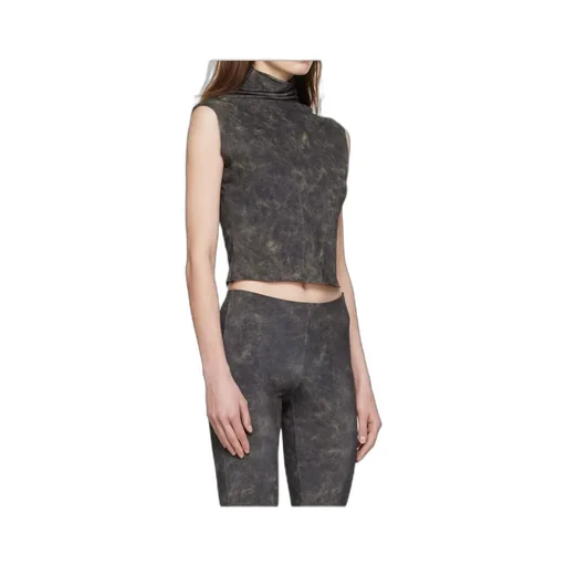 Printed Turtleneck Vest