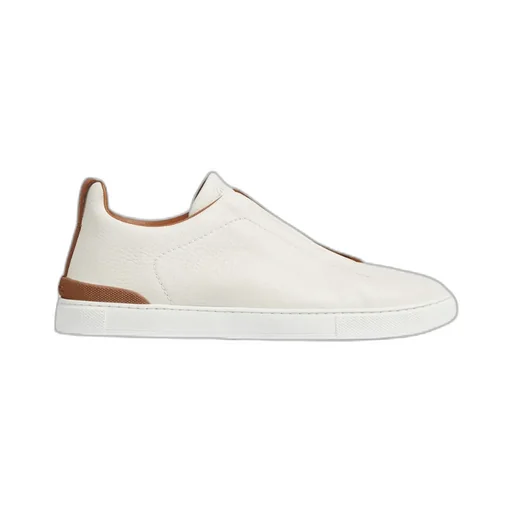 Round Toe Low-Top Sneakers