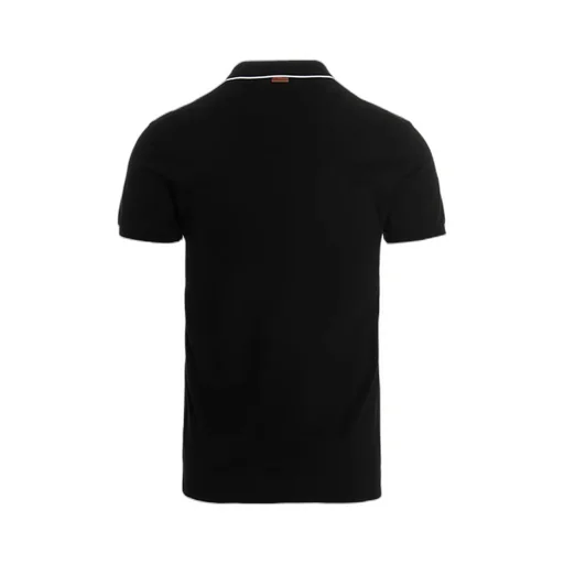 Logo Embroidered Short-Sleeved Polo Shirt