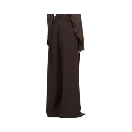 Buckle Belt Casual Pants