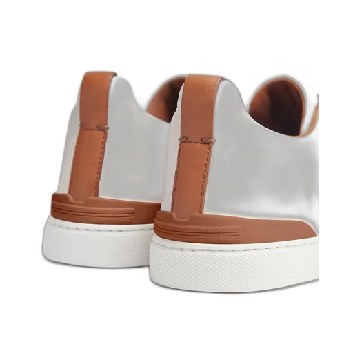 Round Toe Low-Top Sneakers