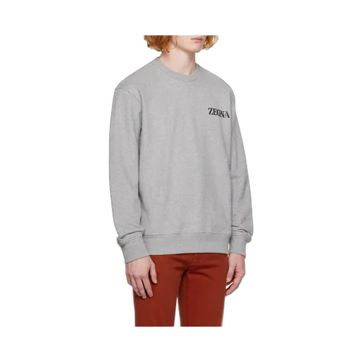 Logo Embossed Crewneck Sweatshirt