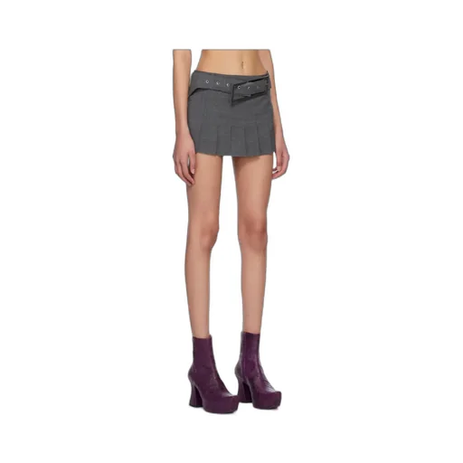 Pleated Mini Skirt
