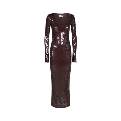 Keyhole Sequin Dress