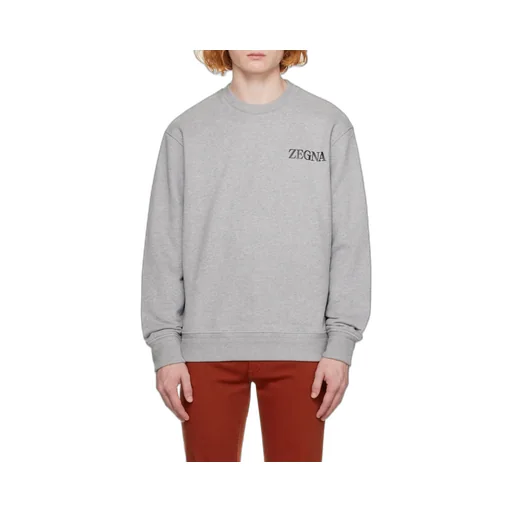Logo Embossed Crewneck Sweatshirt