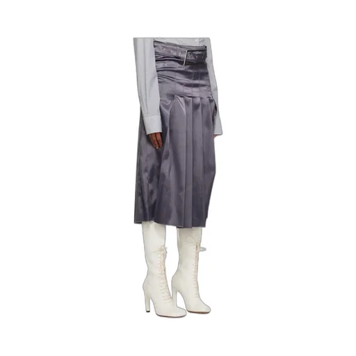 Buckle Belt Skirt