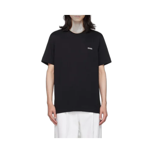 Logo Embroidered Crewneck T-Shirt