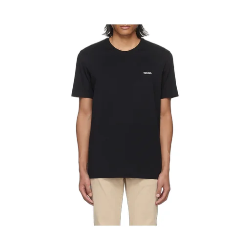 Logo Embroidered Crewneck T-Shirt