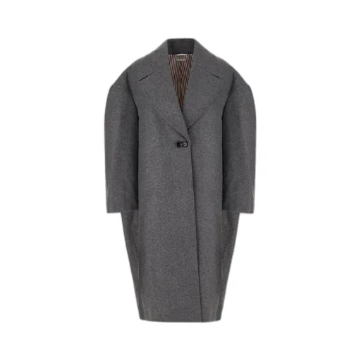 Melton Cocoon Coat