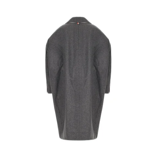 Melton Cocoon Coat