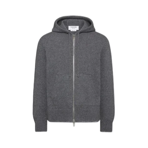 Intarsia Zip-Up Hoodie