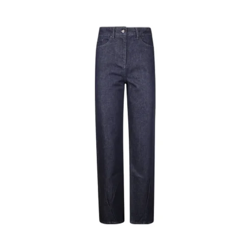 Straight-Leg Cotton Jeans