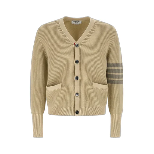 Garment Dyed 4-Bar Cardigan