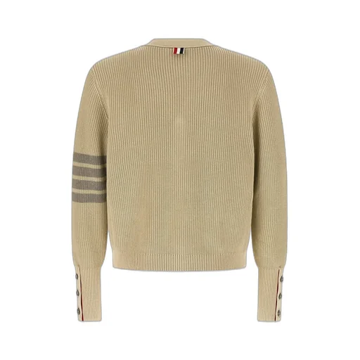 Garment Dyed 4-Bar Cardigan