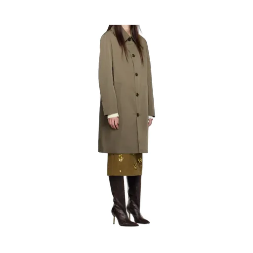 Torrance Single-Breasted Trench Coat