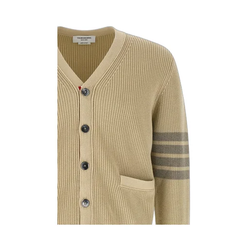 Garment Dyed 4-Bar Cardigan