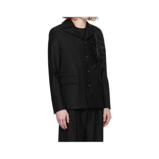 Virgin Wool Twill Blazer