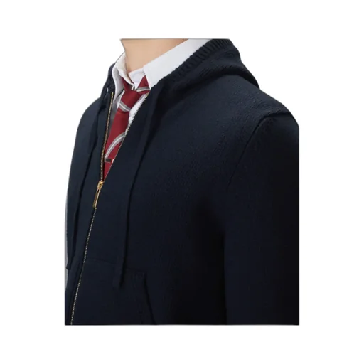 Geese Intarsia Hoodie