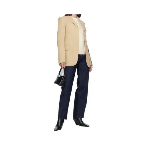 Straight-Leg Cotton Jeans