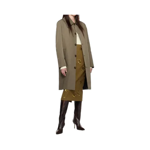 Torrance Single-Breasted Trench Coat