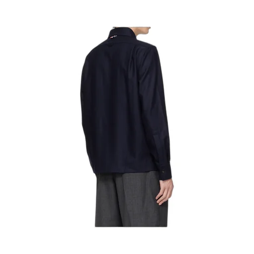Wool Blend Flannel Shirt