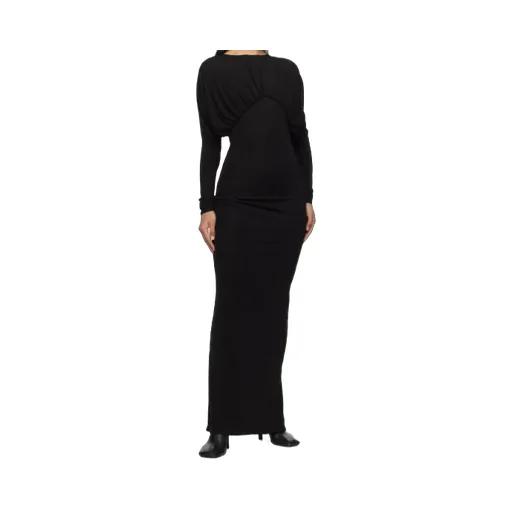 Ruched-Detailing Dress