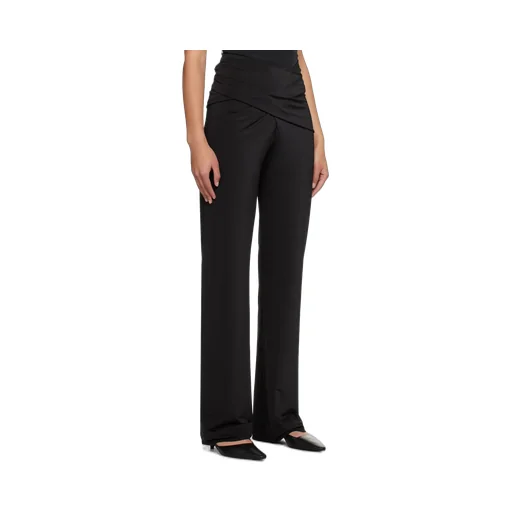 Pleated & Twisted Trousers