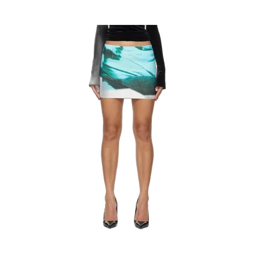 Printed Mini Skirt