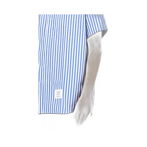 Striped Logo Patch Shirt