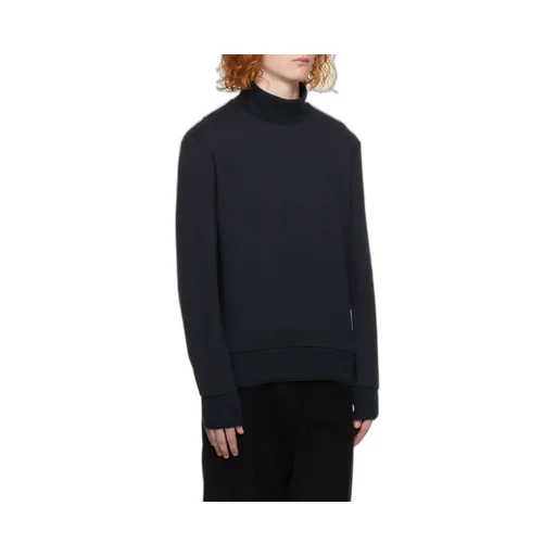 High-Neck Knitted Sweater