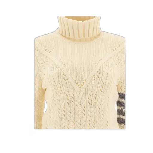 4-Bar Roll-Neck Wool Jumper