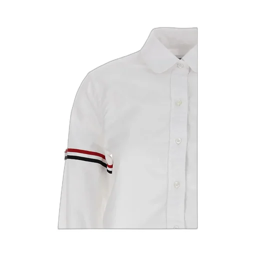 Cropped Button-Up Shirt