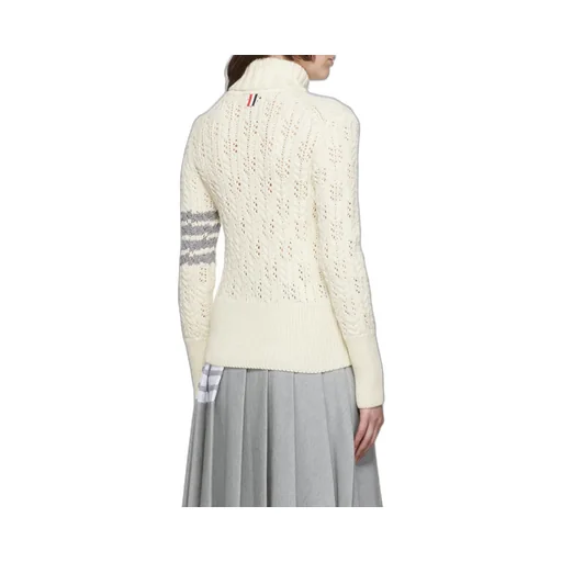 4-Bar Roll-Neck Wool Jumper