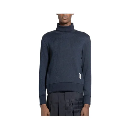 High-Neck Knitted Sweater