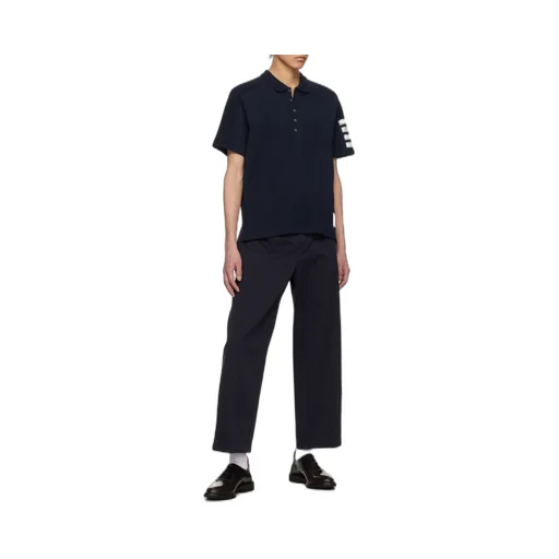 4-Bar Short Sleeve Polo Shirt