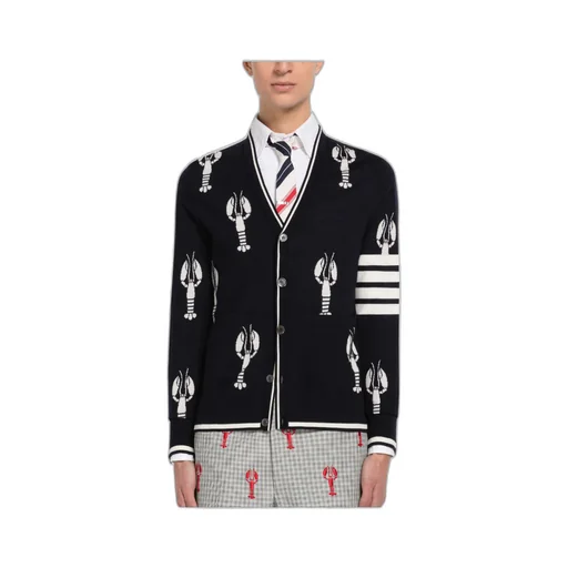 Lobster Motif Cardigan