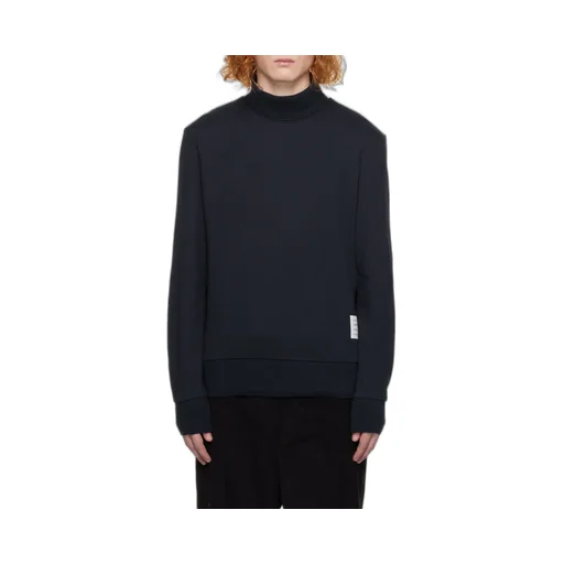 High-Neck Knitted Sweater