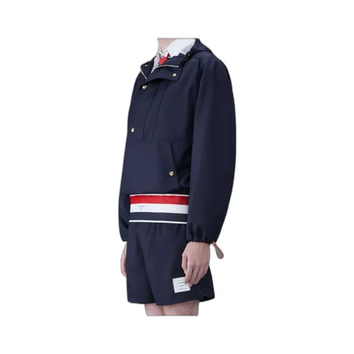 Rwb-Stripe Hooded Jacket