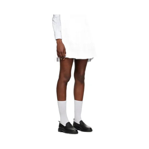 Tartan Pleated Mini Skirt
