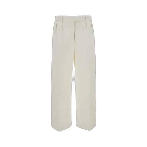 Pleated Zipper Casual Pants