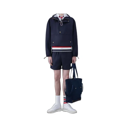 Rwb-Stripe Hooded Jacket